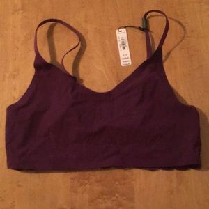 Maroon bralette